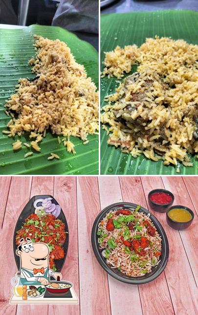 Fried rice at HMA Ambur Star Biriyani