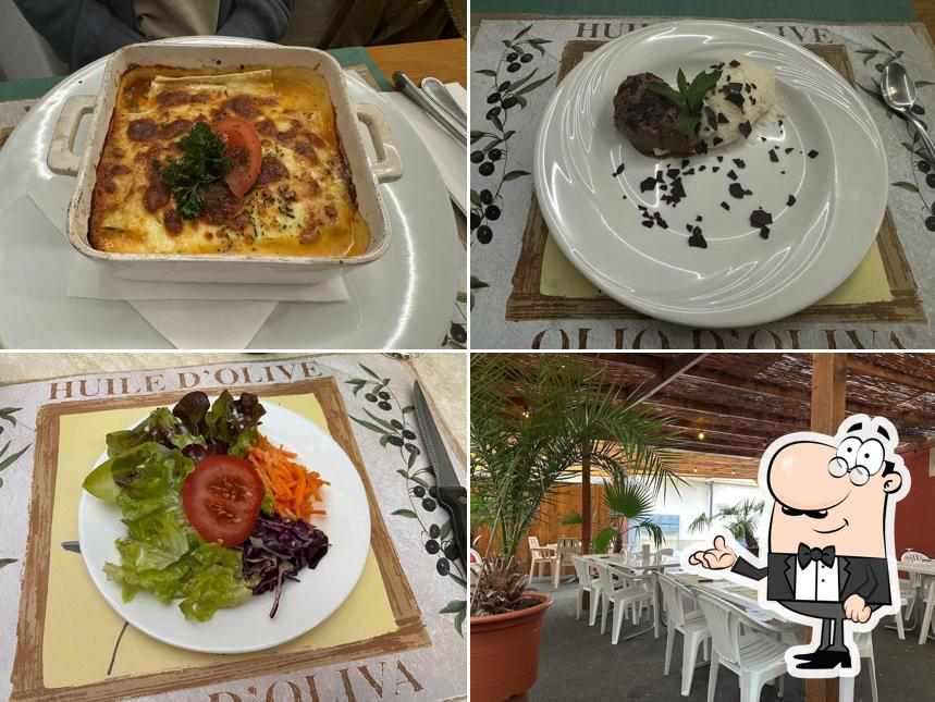 La foto di interni e cibo da Restaurant L'Etoile