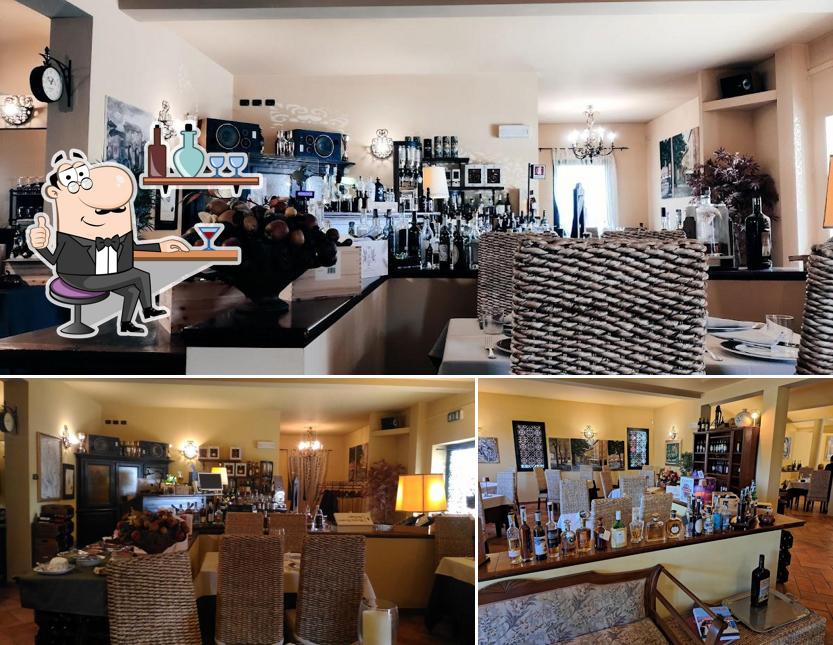 Gli interni di La Zucca - Antica Trattoria