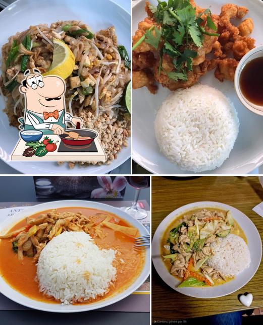 Pollo al curry al Restaurant Mâe Khong