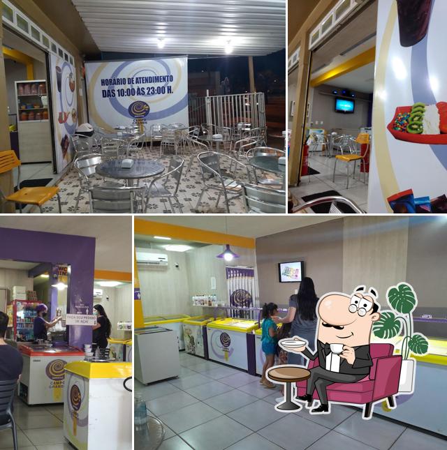 Veja imagens do interior do Sorvetes Campo Grande