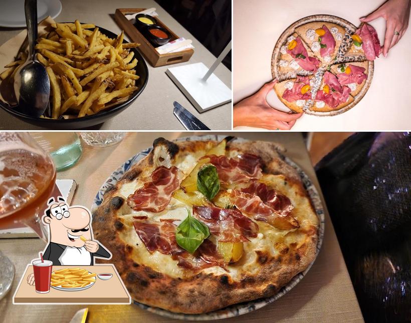 Prova a prendere le patatine fritte a Villa Costanza Ristorante Pizzeria