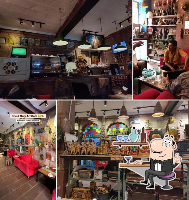 The interior of Sam's Art Cafe
