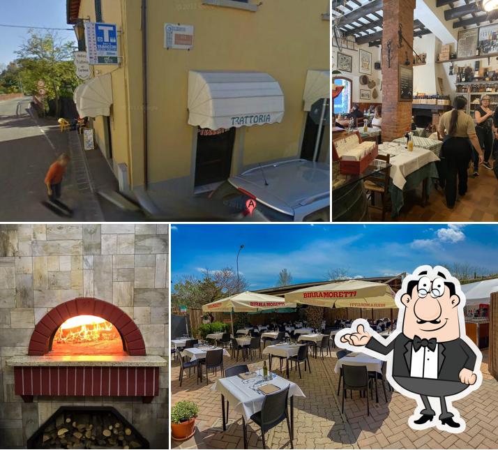 Gli interni di Antica Trattoria Del Turbone