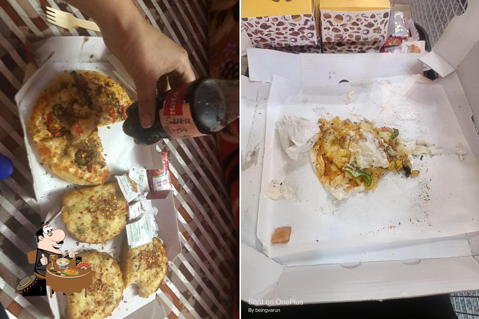 Food at Biggies pizza