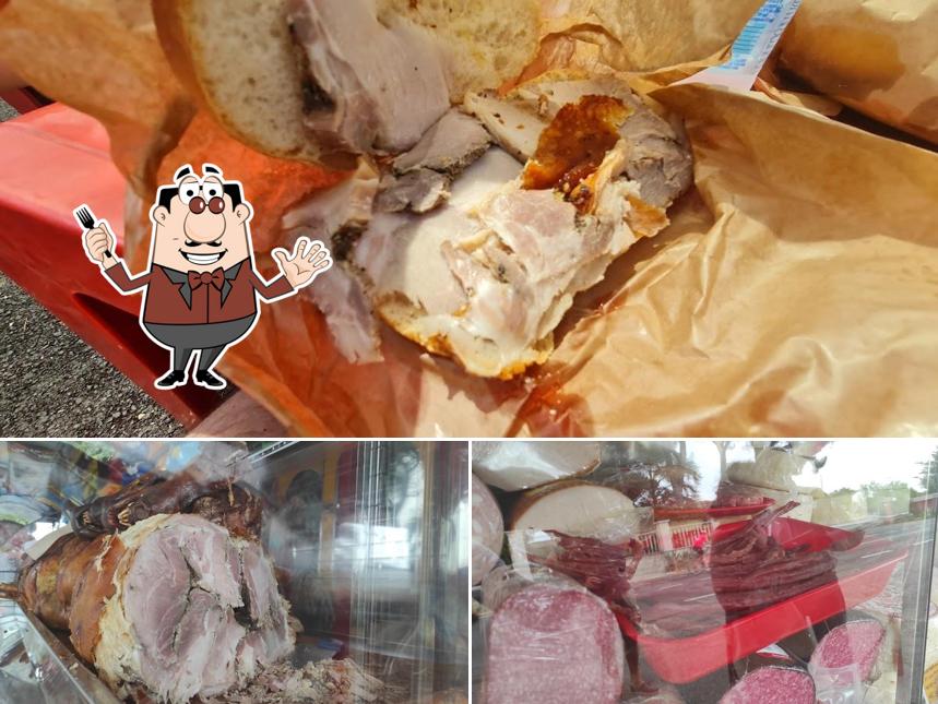 Platti al "La porchetta di Luciana" di Cimini Luciana