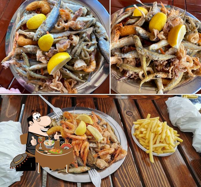 Fritto misto al Fast food Fischbude