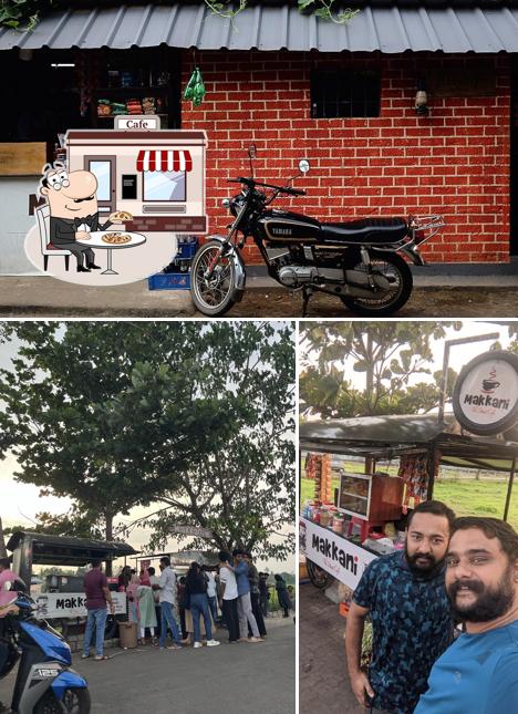 The exterior of Makkani