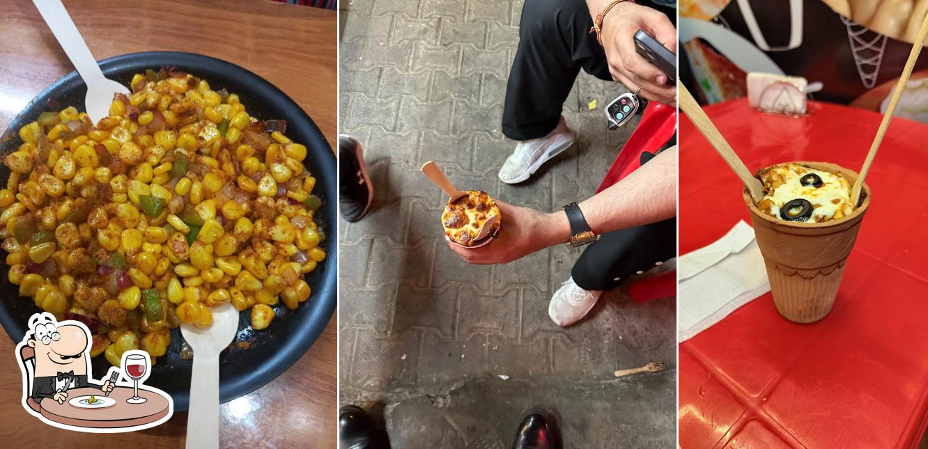 Food at Shri Krishna food court
