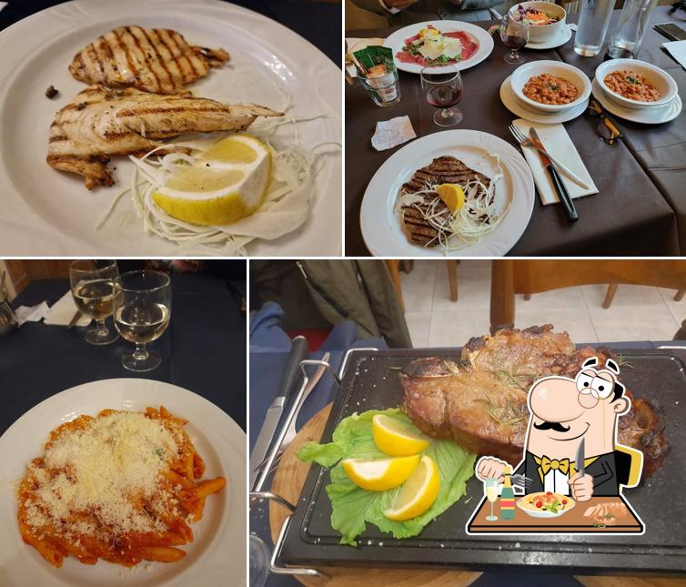 Platti al Trattoria La Sosta