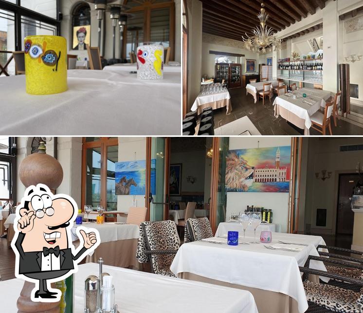 Gli interni di Antica Dogana