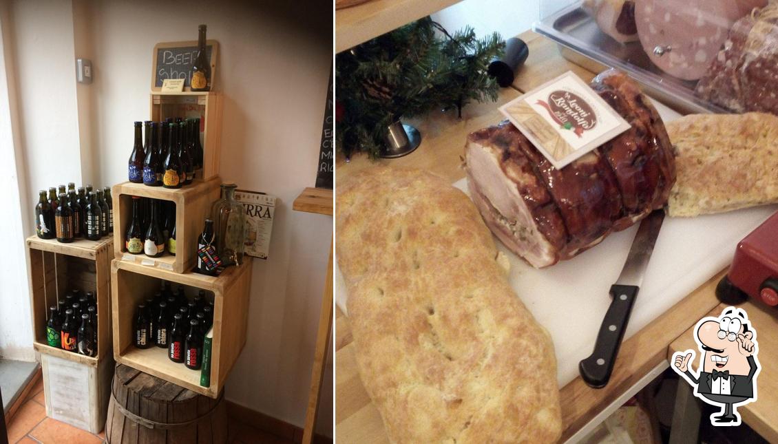 Gli interni di Bottega Trasteverina