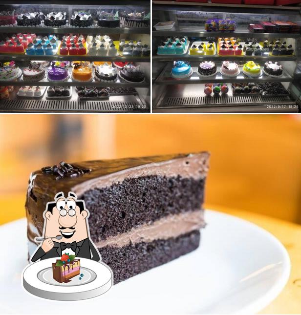 Chocolate cake at Nalantha Bakers