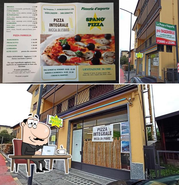 Gli interni di Pizzeria Spano` Di Nini E Vanda