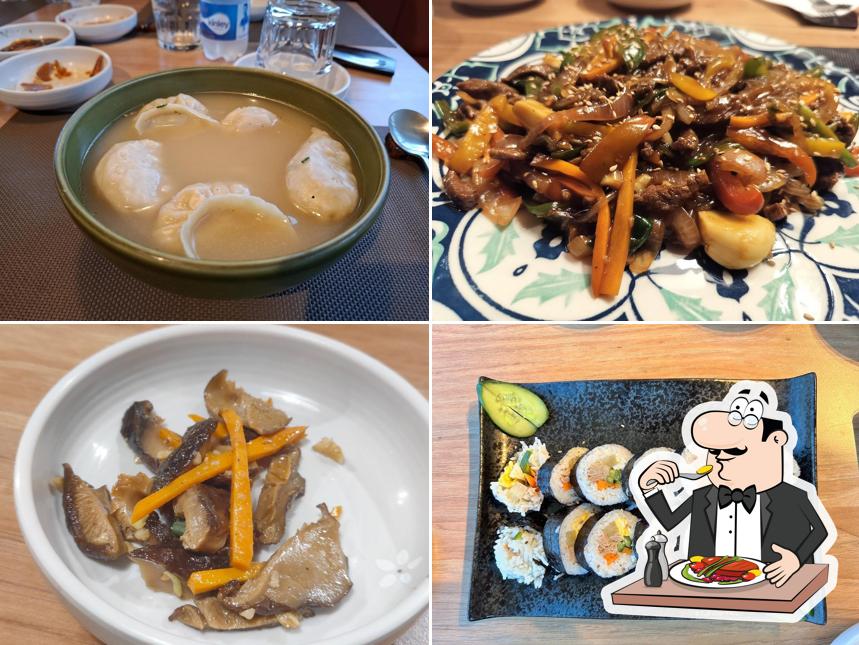 Food at Time Korean Restaurant