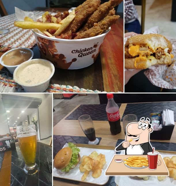 Batata frita em Chicken Queen
