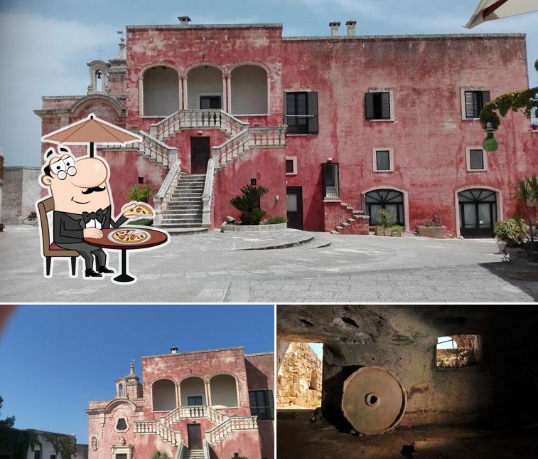 L'area esterna è una caratteristica importante di Masseria Spina Resort