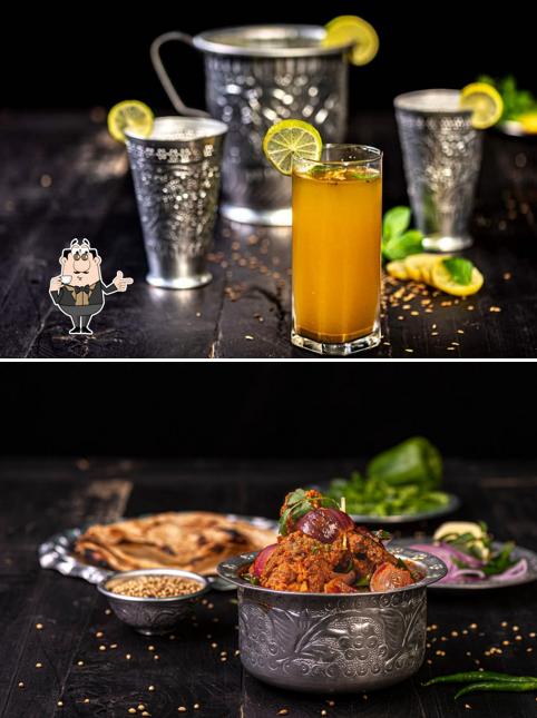 Enjoy a drink at Nawab Ke Kebab