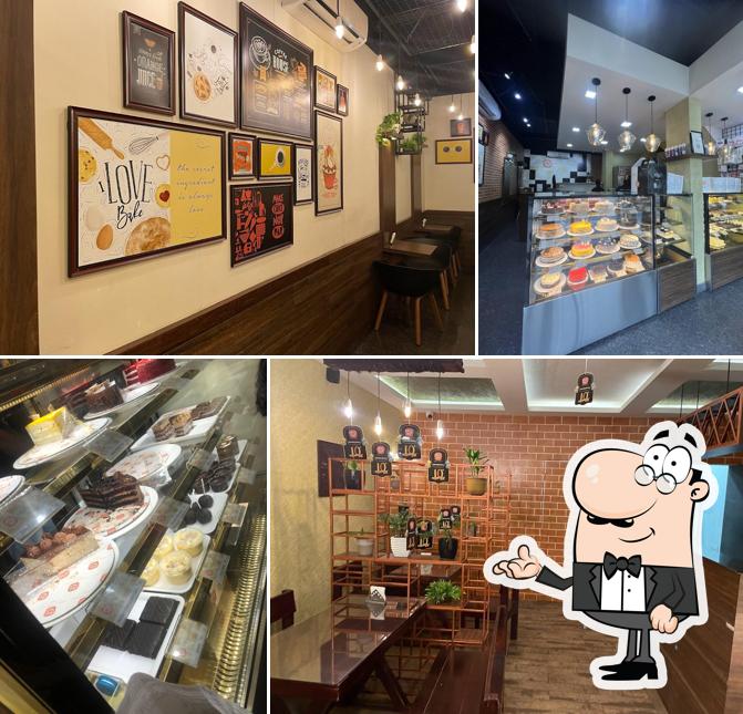 The interior of Cake Hut