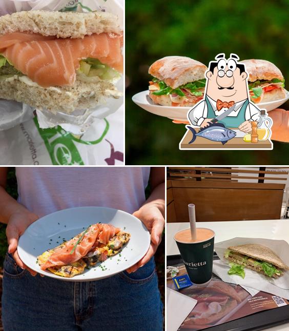 Salmão grelhado em Marietta & Marvin - Iguatemi