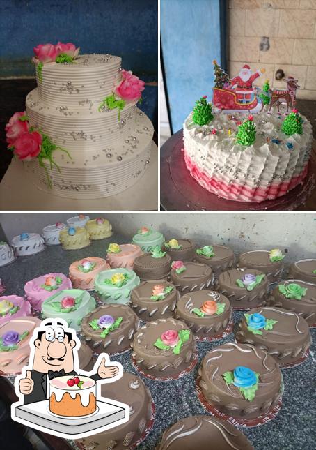 Look at the pic of Raja Sweets Stall and Cake Shop