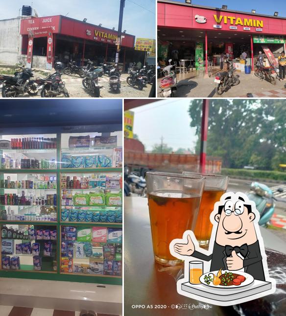The image of VITAMIN JUICE AND SNACKS’s food and exterior