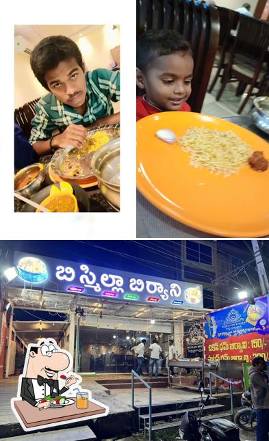 Take a look at the photo displaying food and exterior at Bismillah Biryani