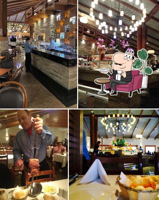 Veja imagens do interior do Bovinu's Churrascaria Rebouças