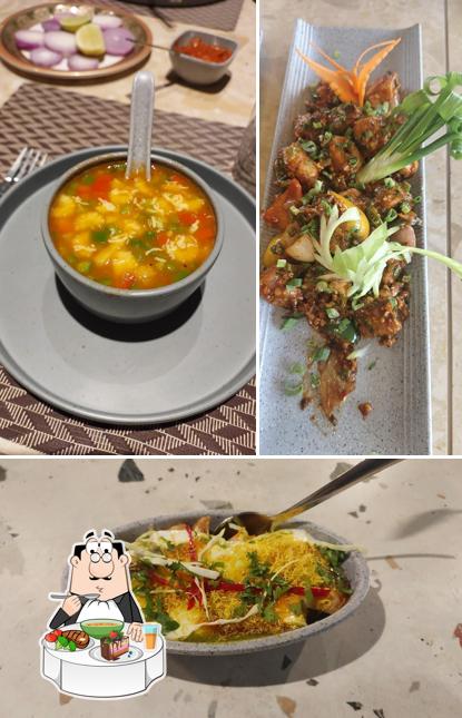 Hot and sour soup at Gwalia Sweets, Street Food & Restaurant