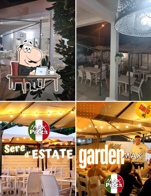 Siediti a un tavolo di Max Pizza