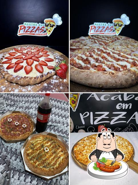 Comida em Mestre das pizzas
