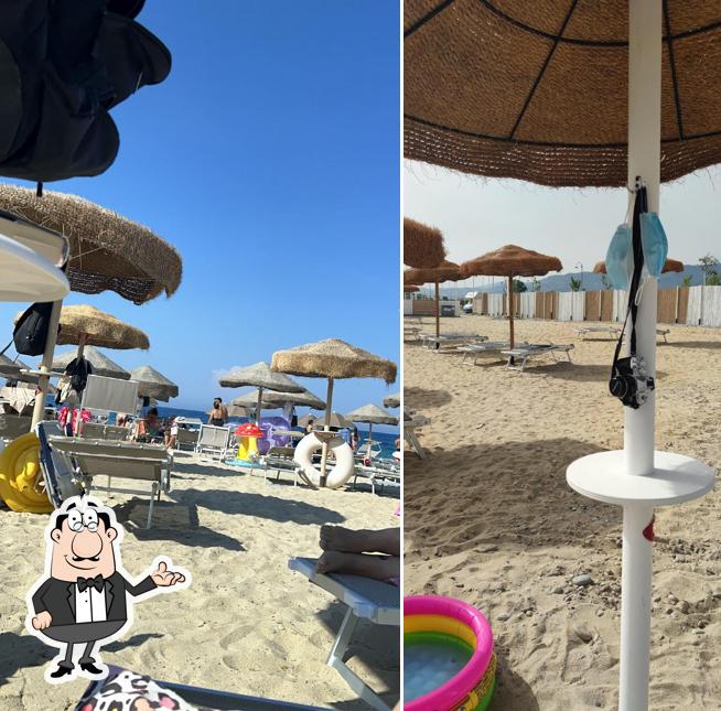 Gli interni di Olé Beach