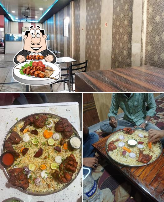 This is the picture showing food and interior at Paradise Special Mandi Restaurant