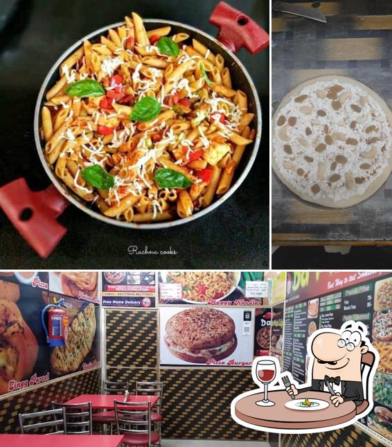 Meals at Da pizza cafe firozabad
