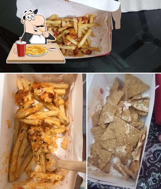 French fries at V Café - Meals by PVR