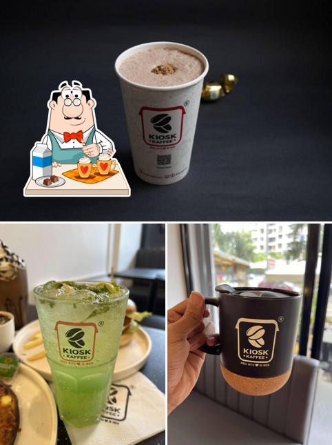 Enjoy a drink at Kiosk Kaffee
