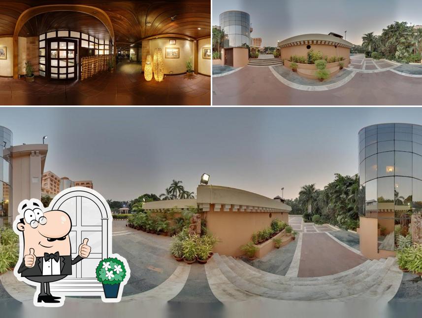 You can get some fresh air outside Swosti Premium - Luxury 5-Star Hotel in Bhubaneswar