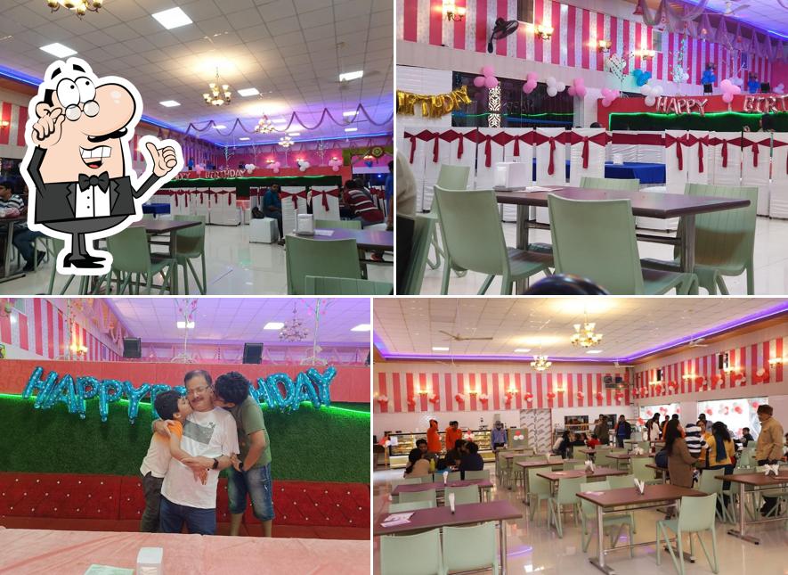 The interior of Radha Rani Kitchen (Pure Vegetarian)