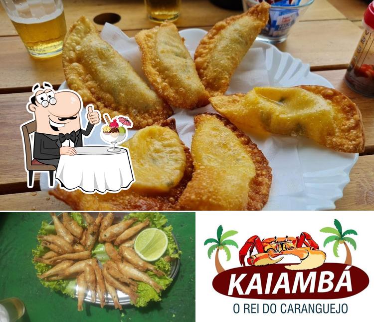 Kaiambá O Rei Do Caranguejo serve uma gama de sobremesas
