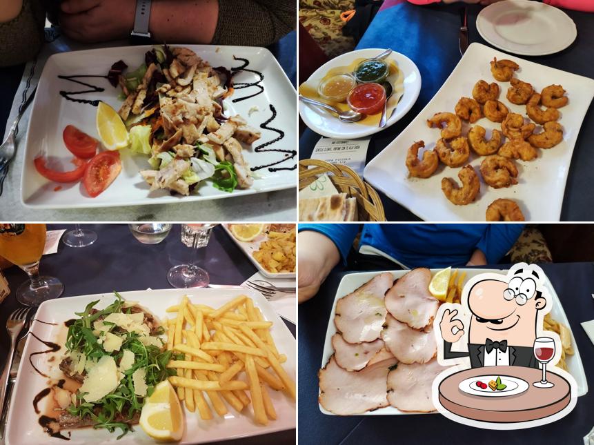 Cibo al Ristorante Pizzeria Ristorante Indiano Tartufo