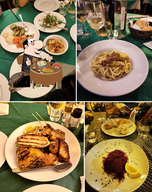 Cibo al Trattoria dal Pansa