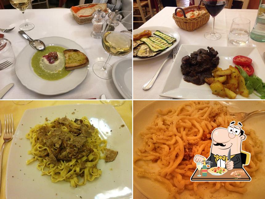 Cibo al Trattoria del Moro Aronne