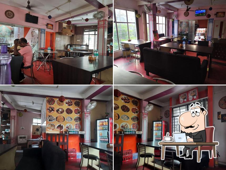 The interior of Shree Ganesh Family Restaurant