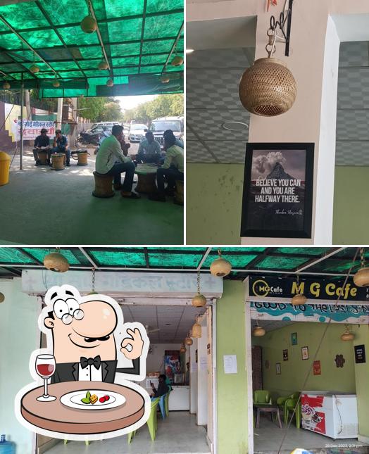 Food at MG Cafe