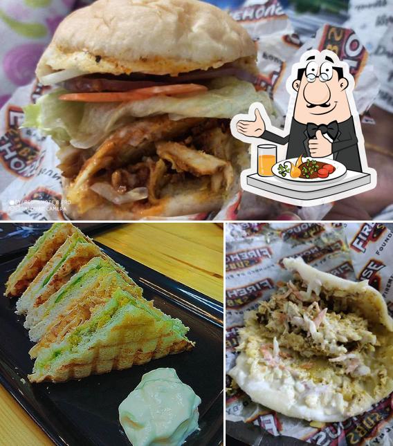 Pulled pork sandwich at Avocado Organic Juice & Ice Creams