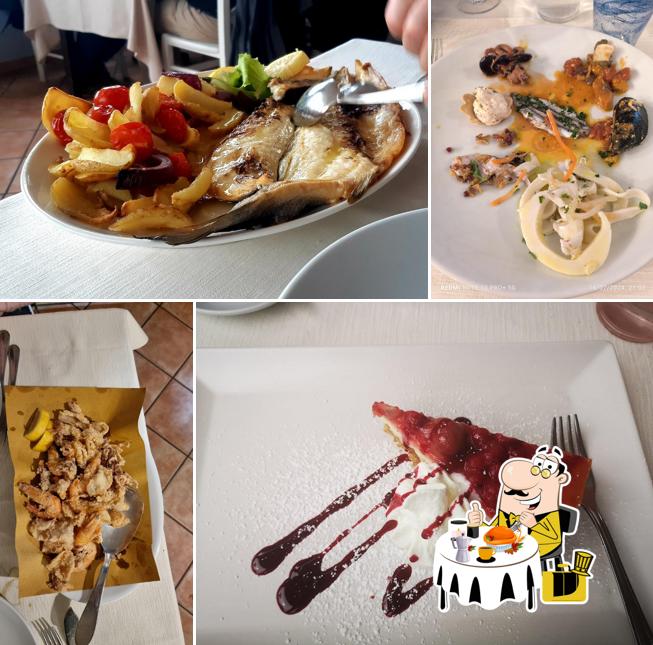 Cibo al Ristorante Gambero Nero