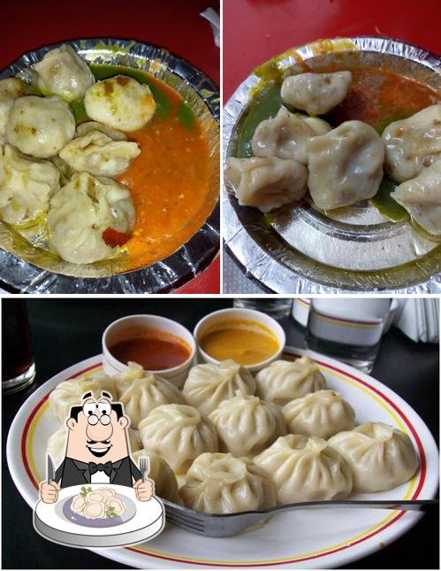 Dumplings at Mominos Prop. Vikas Thapa