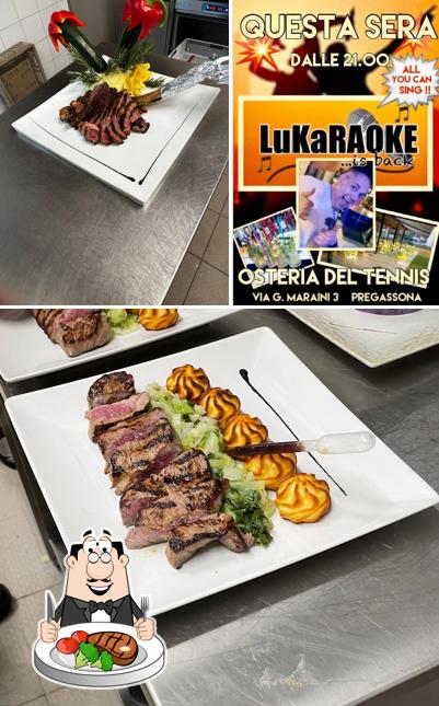 Bistecca al Osteria del Tennis Pregassona