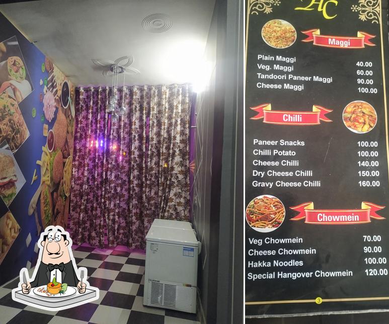 Food at The Hangover Cafe & Restaurant