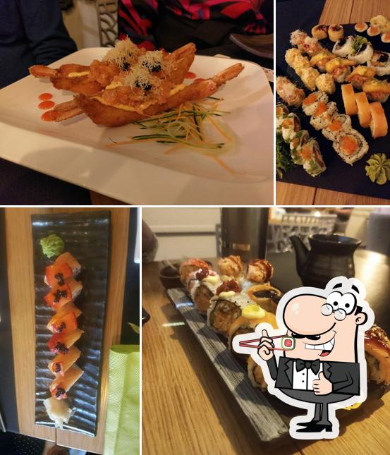 Ordina le varie opzioni di sushi